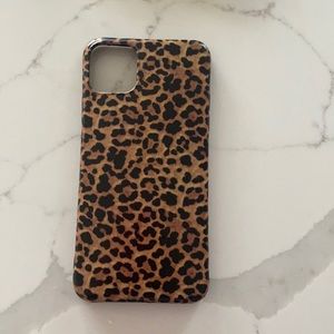Used once cheetah phone case